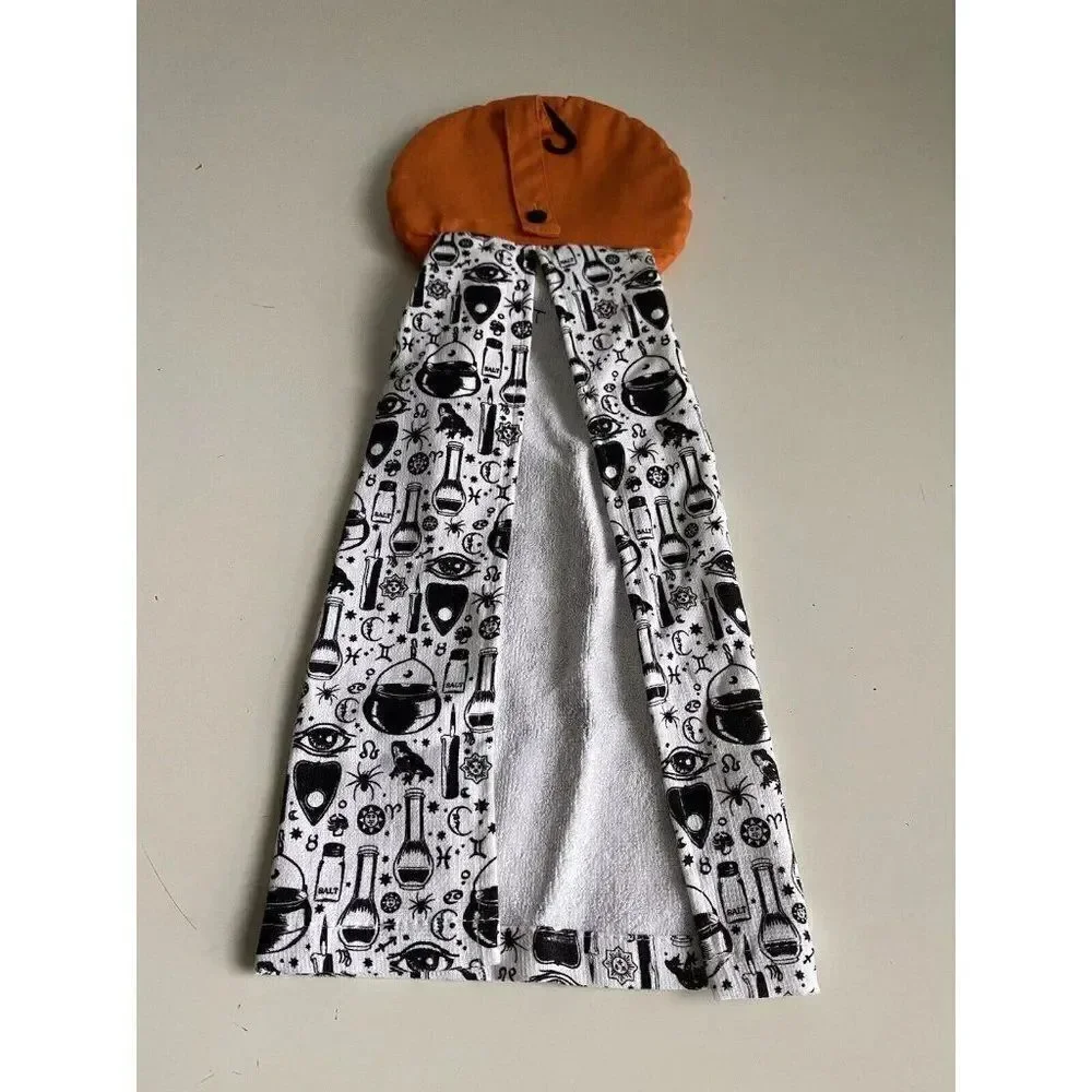 Disney Hocus Pocus Hanging Kitchen‎ Towel Sanderson Sisters Halloween NEW